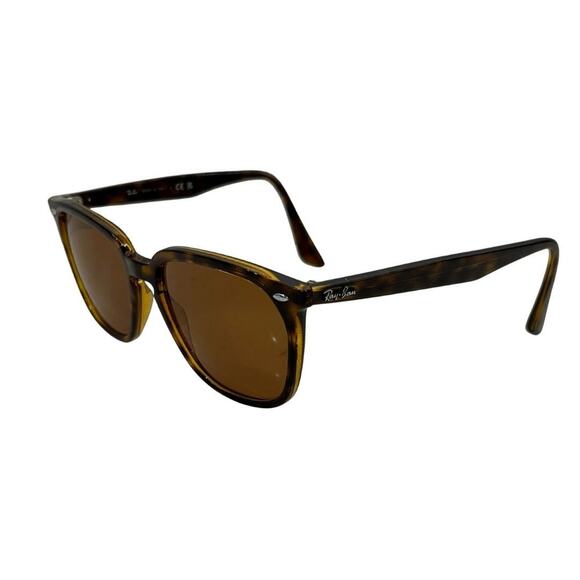 Ray-Ban Unisex Tortoise Brown Sunglasses RB 4362 710/73 55▢18 "FRAMES ONLY" - Picture 1 of 6